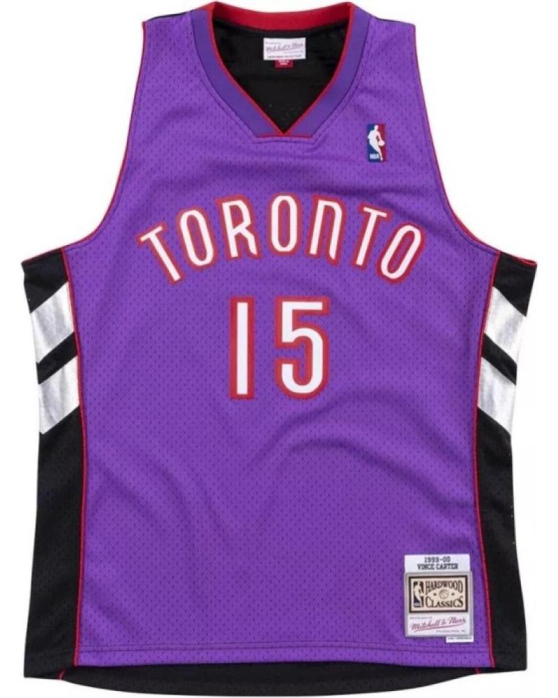 MITCHELL & NESS CAMISETA BALONCESTO TORONTO RAPTORS VINCE CARTER 1999-00 MORADA MORADO