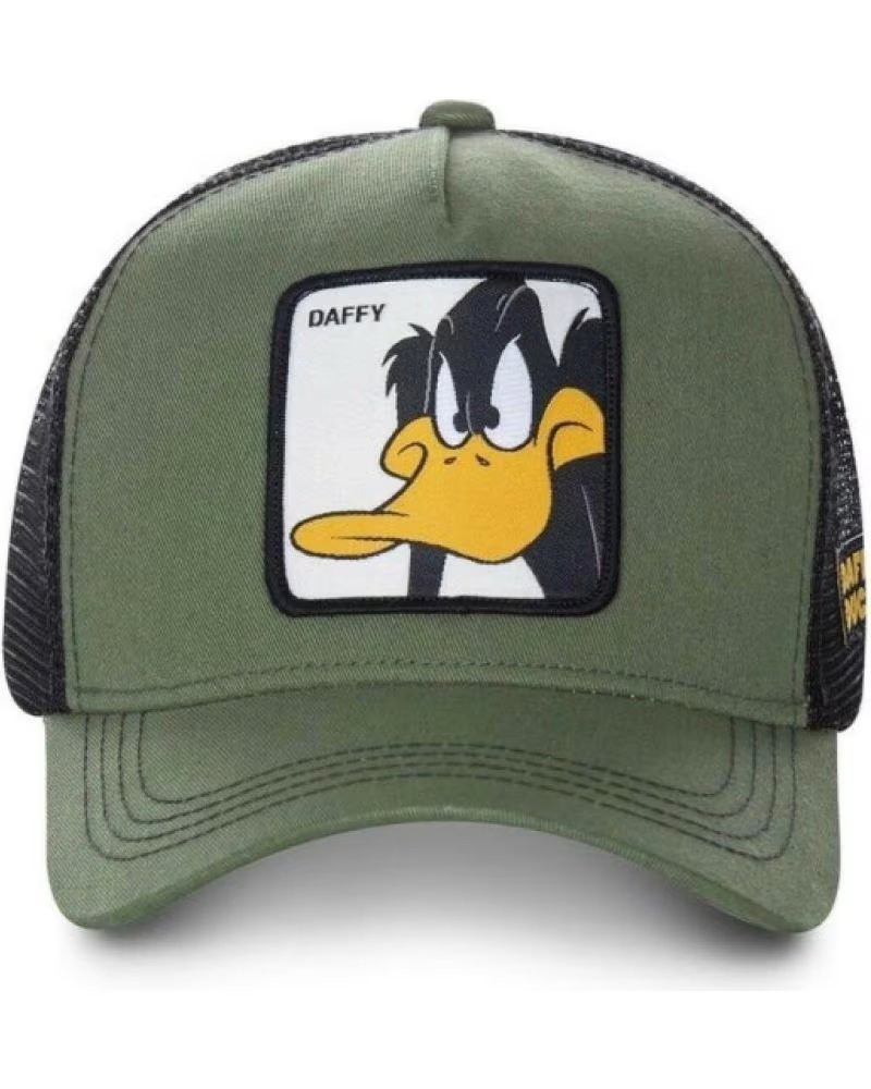 Gorra Trucker Capslab Pato Lucas Daffy Duck Verde 1177364 Verdoso