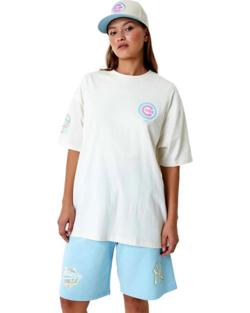 CAMISETA NEW ERA CHICAGO CUBS MLB PASTEL OS BLANCA REF 1177949 BLANCO