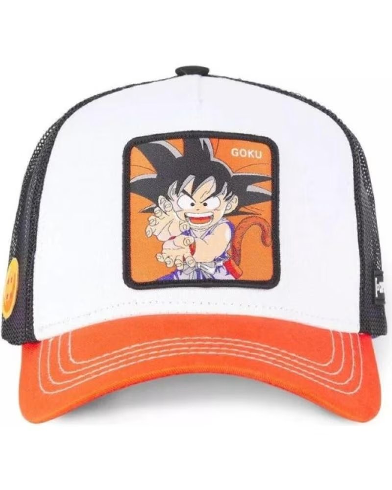 Gorra Trucker Capslab Dragon Ball Z Kid Goku GOK2, Ref 1177397 Blanco