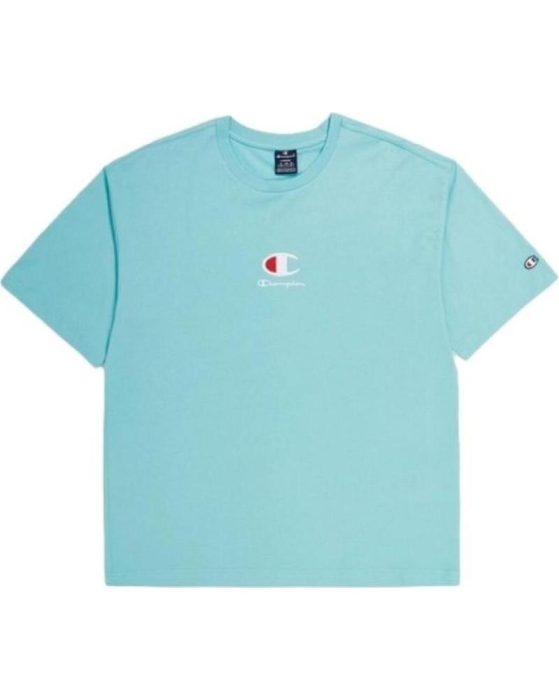 CAMISETA CHAMPION MIDDLE EMBROIDERED LOGO 1178163 VERDE