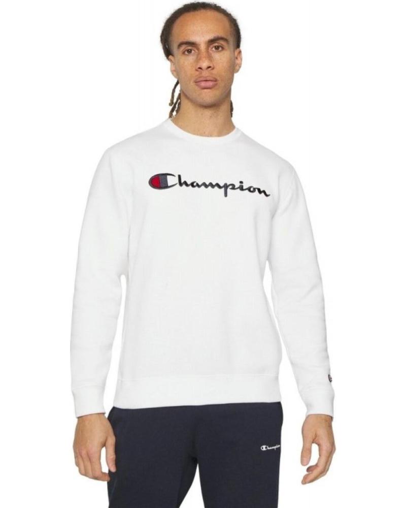 CHAMPION SUDADERA CREWNECK SWEATSHIRT 220254 WHT - BLANCO WW001