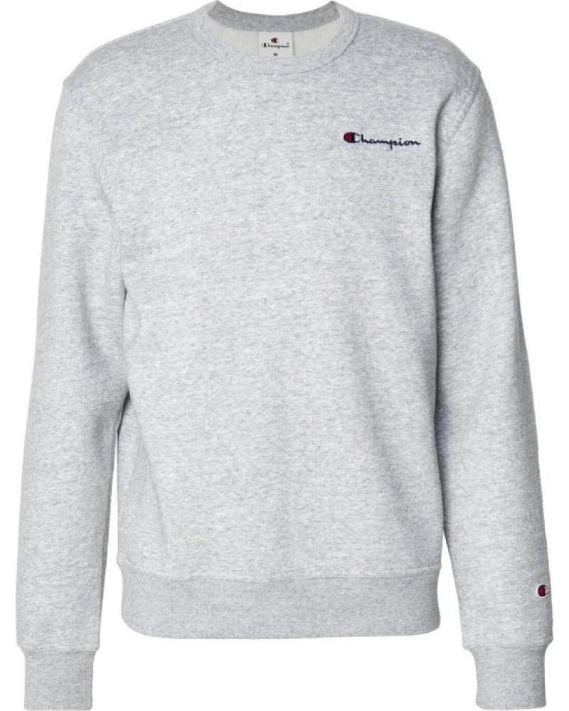 SUDADERA CHAMPION SMALL EMBROIDERED LOGO CREWNECK GRIS REF 1178149