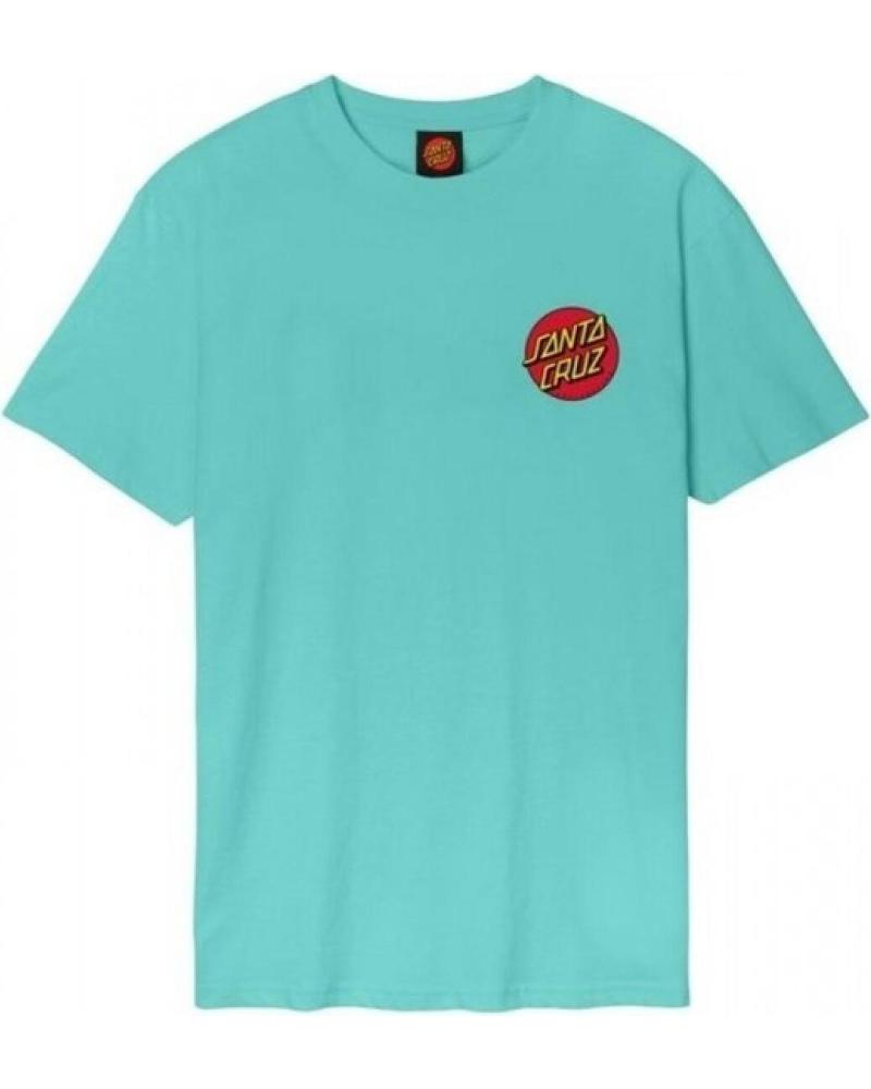 CAMISETA SANTA CRUZ CLASSIC DOT CHEST TEE REF: 1176915 TURQUESA