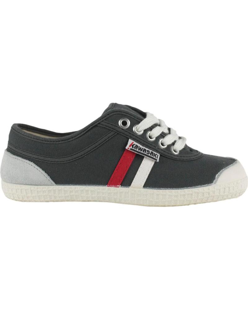 KAWASAKI RETRO 23 K23644W KOKS STRIPE ? ZAPATILLAS CANVAS UNISEX 644W KOKS STRIPE
