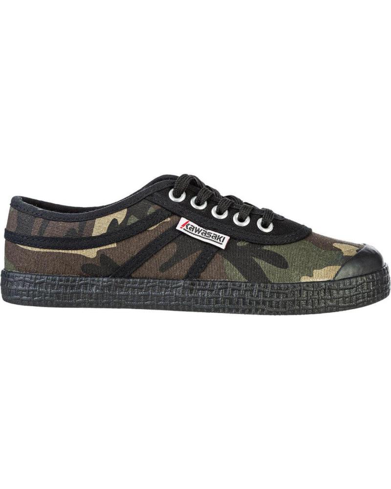 ZAPATILLAS LONA KAWASAKI K202417 CAMUFLAJE VERDE OLIVA 3038 3038 OLIVE NIGHT