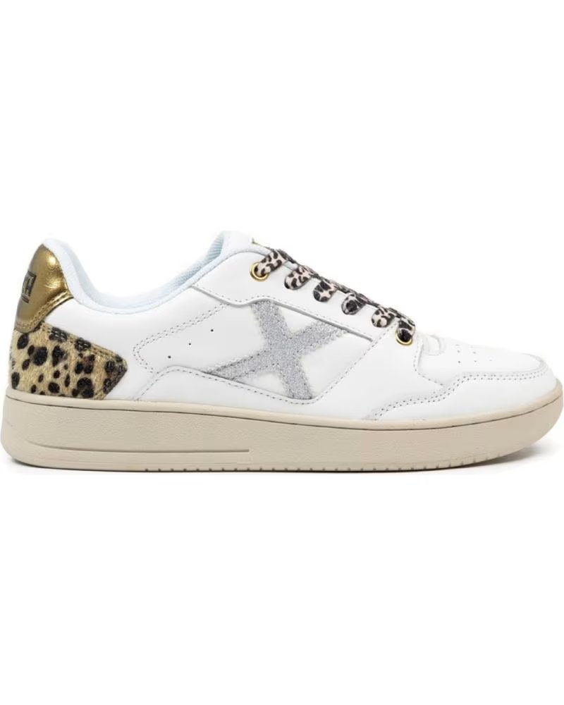 Munich Zapatillas Legit 99 Blanco-gris Animal Print Mujer White