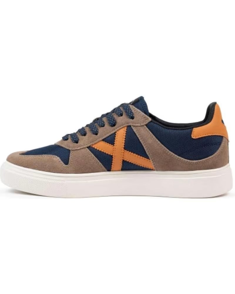 Munich Zapatillas Prime 06 Beige Naranja Azul para Hombre Blue