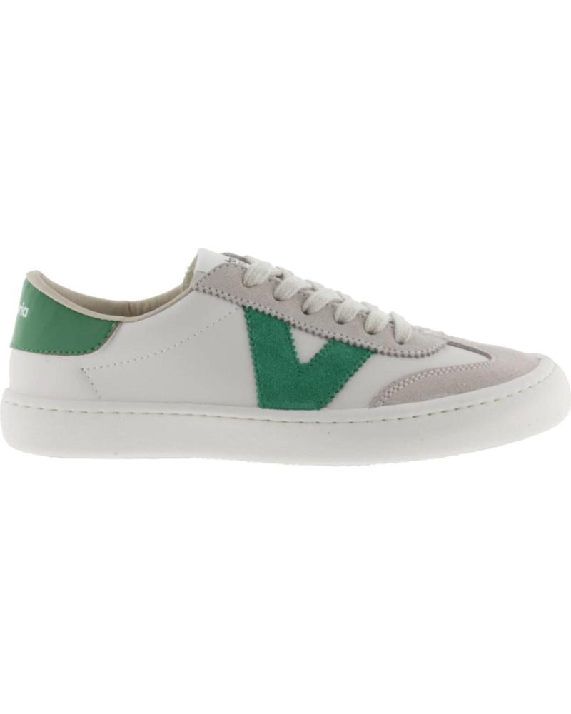 ZAPATILLAS VICTORIA OLMO BAREFOOT 1186100 DE PIEL SERRAJE VERDE VERDE