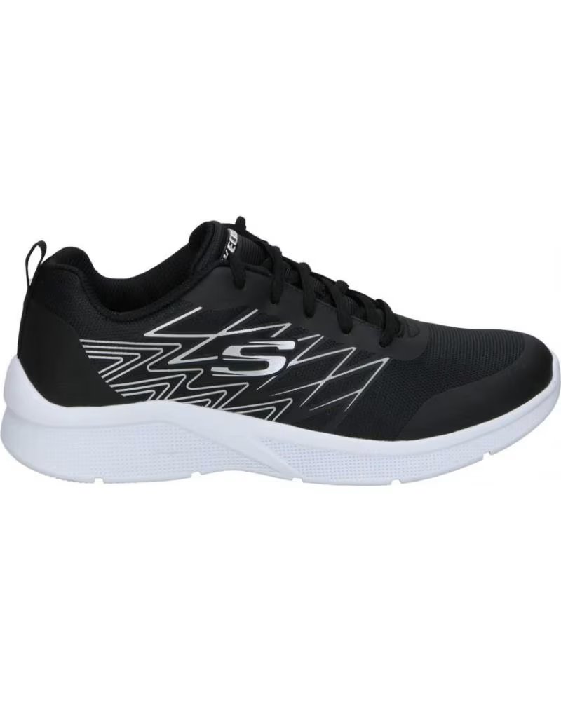 Skechers Zapatillas Microspec 403769L Bksl Negro