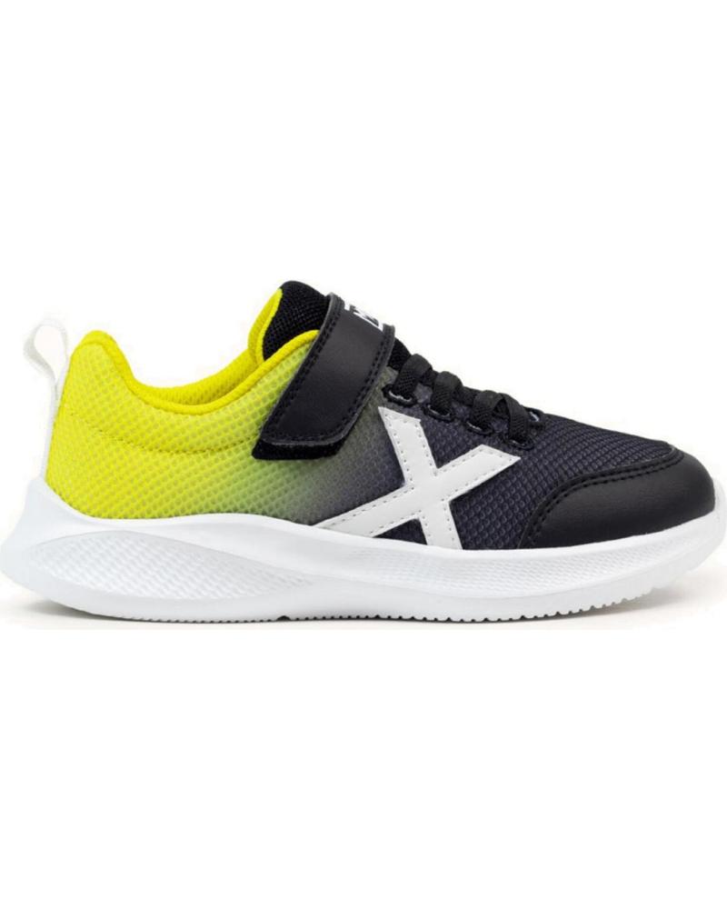 ZAPATILLAS DEPORTIVAS MUNICH MINI LETA 03 VELCRO PARA NIÑOS - NEGRO BLACK