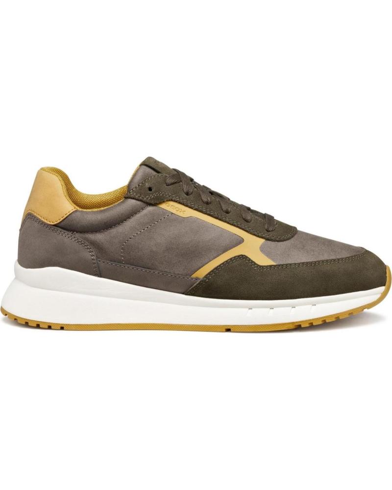 ZAPATILLAS GEOX BRANTHON DOVE GREY BEIGE BEIGE