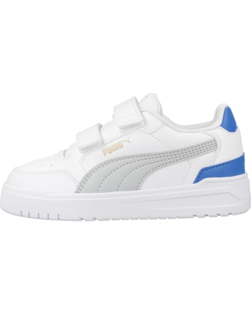 ZAPATILLAS PUMA SHUFFLE DOWNTOWN LO V PS BLANCAS PARA NIÑO WHITE