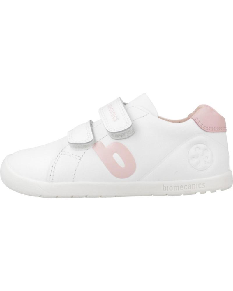 ZAPATILLAS DEPORTIVAS BIOMECANICS 251010-B113 DE NIÑA, BLANCO Y ROSA BLNRSA