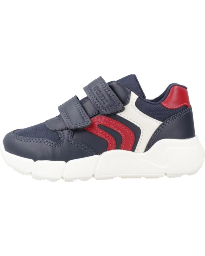 Zapatillas Geox Flexyper Mini B566GD 054FU C0735 Marino y Rojo Niño
