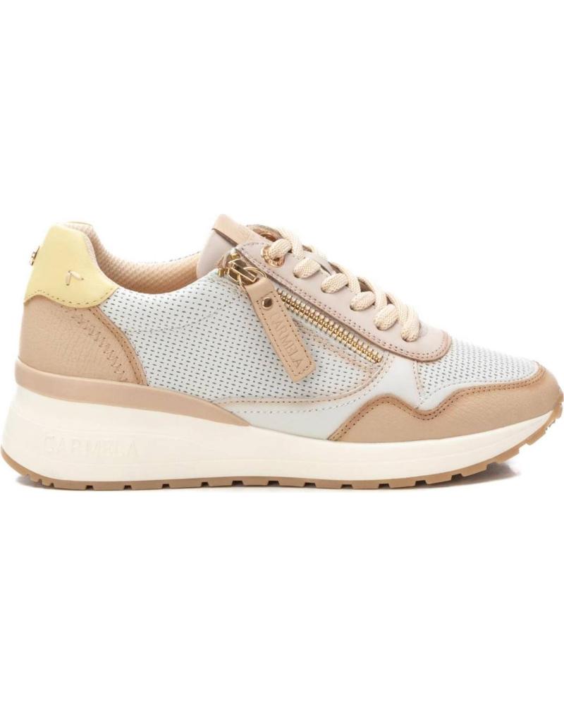 ZAPATILLAS CASUAL CARMELA 162268 BEIGE BEIGE