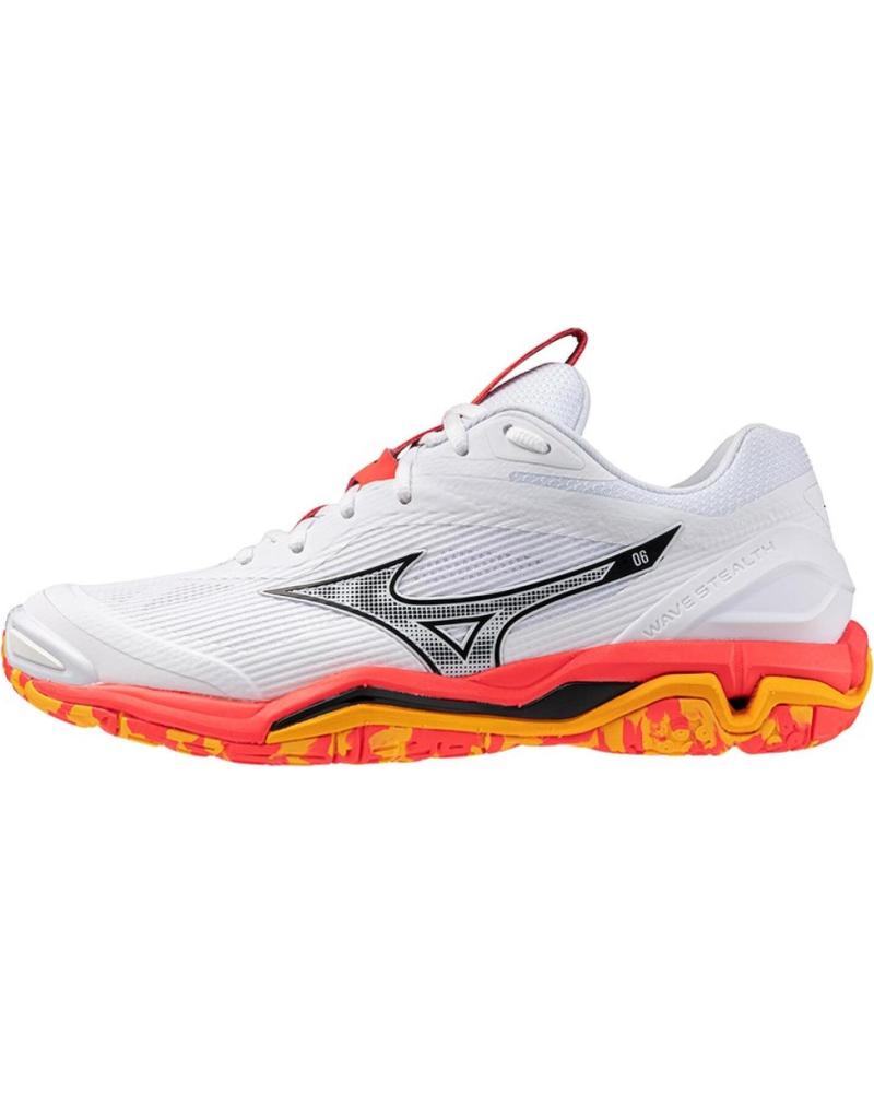 MIZUNO ZAPATILLAS WAVE STEALTH 6 BALONMANO VOLEY BADMINTON BLANCO