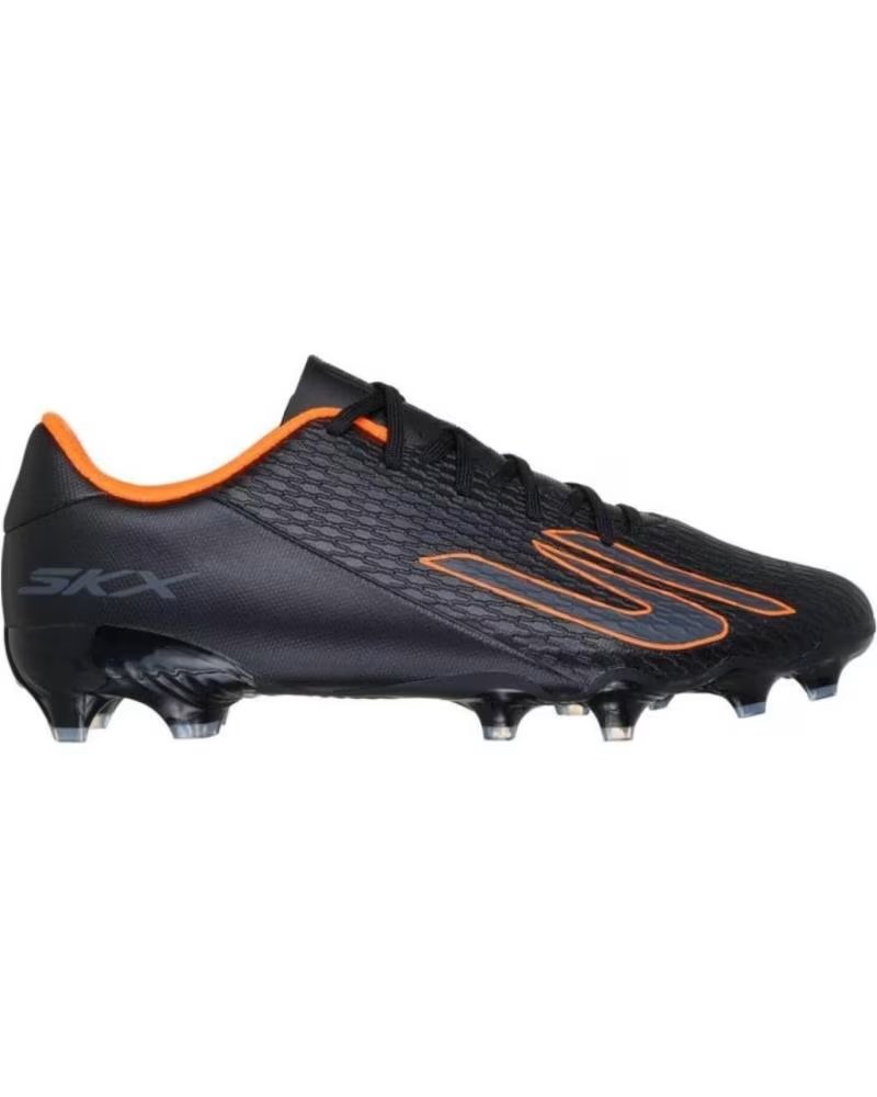 SKECHERS Zapatillas de fútbol 'CLUB'  marino / naranja neón / negro – imagen 4