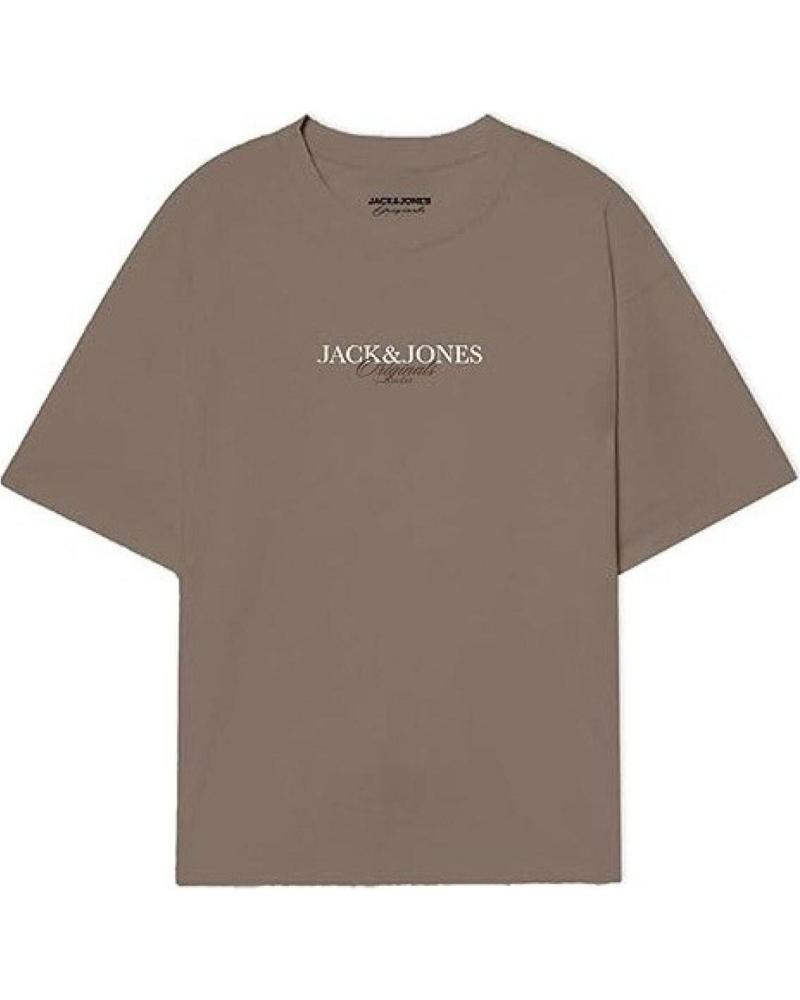 CAMISETA JACK & JONES JORBILLYBURG TEE MOCA MERINGUE MULTICOLOR