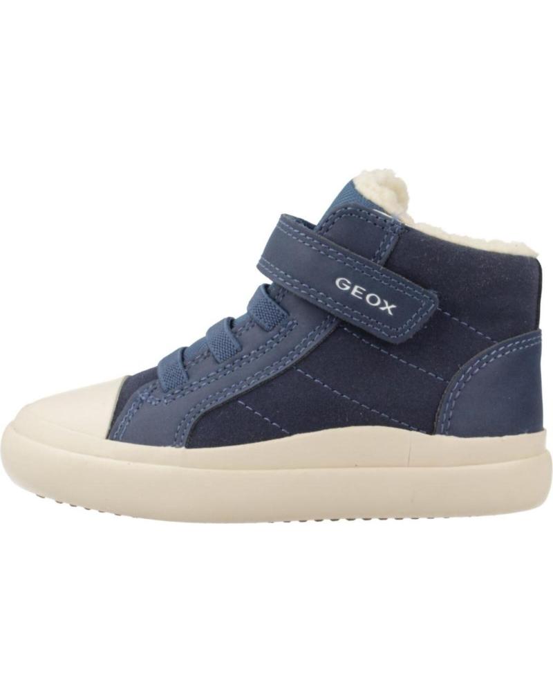 ZAPATILLAS GEOX B GISLI AZUL C4000 DE CAÑA ALTA CON FORRO INTERIOR C4000