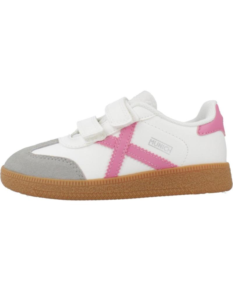 MUNICH MINI BARRU VCO 8032009 ZAPATILLAS CON VELCRO ROSA 009