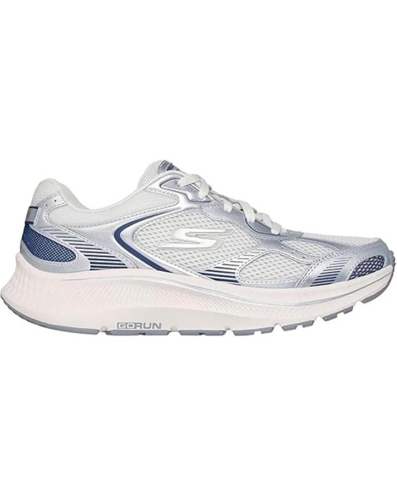 SKECHERS GO RUN CONSISTENT 2.0 VOLT - ZAPATILLAS DE RUNNING MUJER PLATA PLATEADO