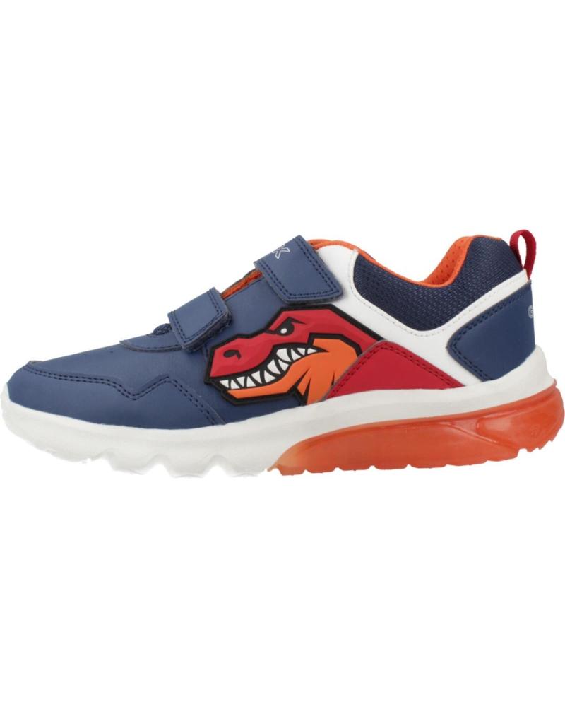 ZAPATILLAS GEOX J CIBERDRON C4327 EN AZUL PARA NIÑO C4327