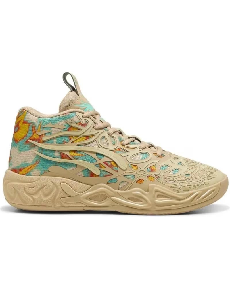 Zapatillas de Baloncesto Puma Mb 04 Flare 312209-01 Beige Unisex New