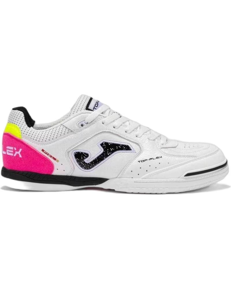 Zapatillas de Fúbtol Sala Joma Top Flex TOPW2532IN Blanco Negro Fucsia