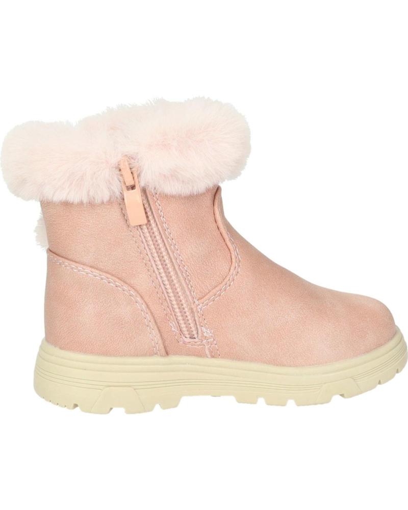 BOTAS OSITO OSSH129007 ROSA CON FORRO PELO SUAVE ROSA