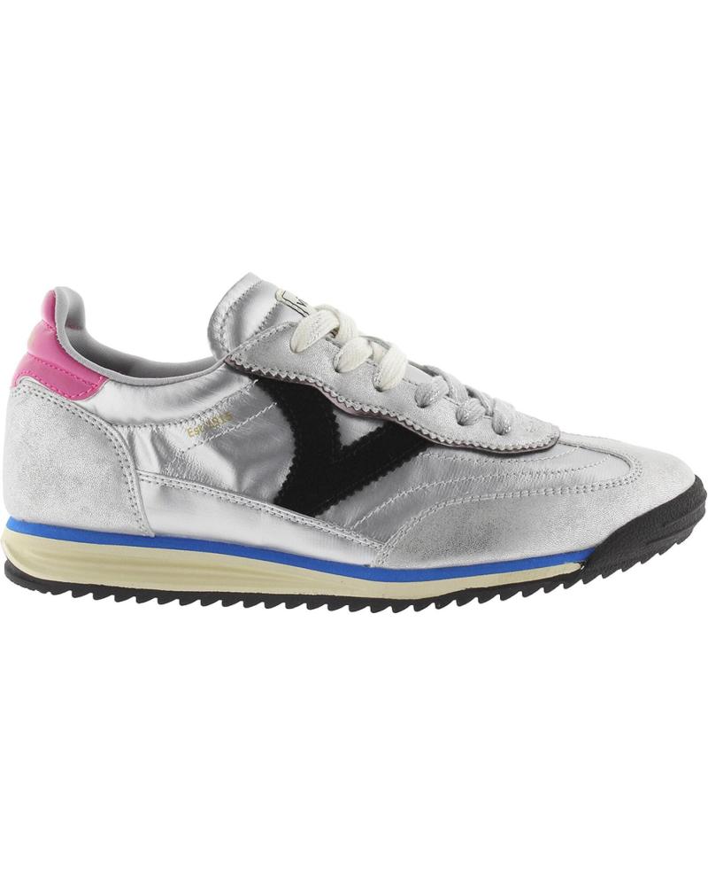 ZAPATILLAS VICTORIA SATURNO METALIZADO PLATA 1158102 PLATA