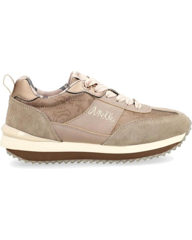 ANEKKE SNEAKERS BEIGE MODELO 41380-665 BEIGE