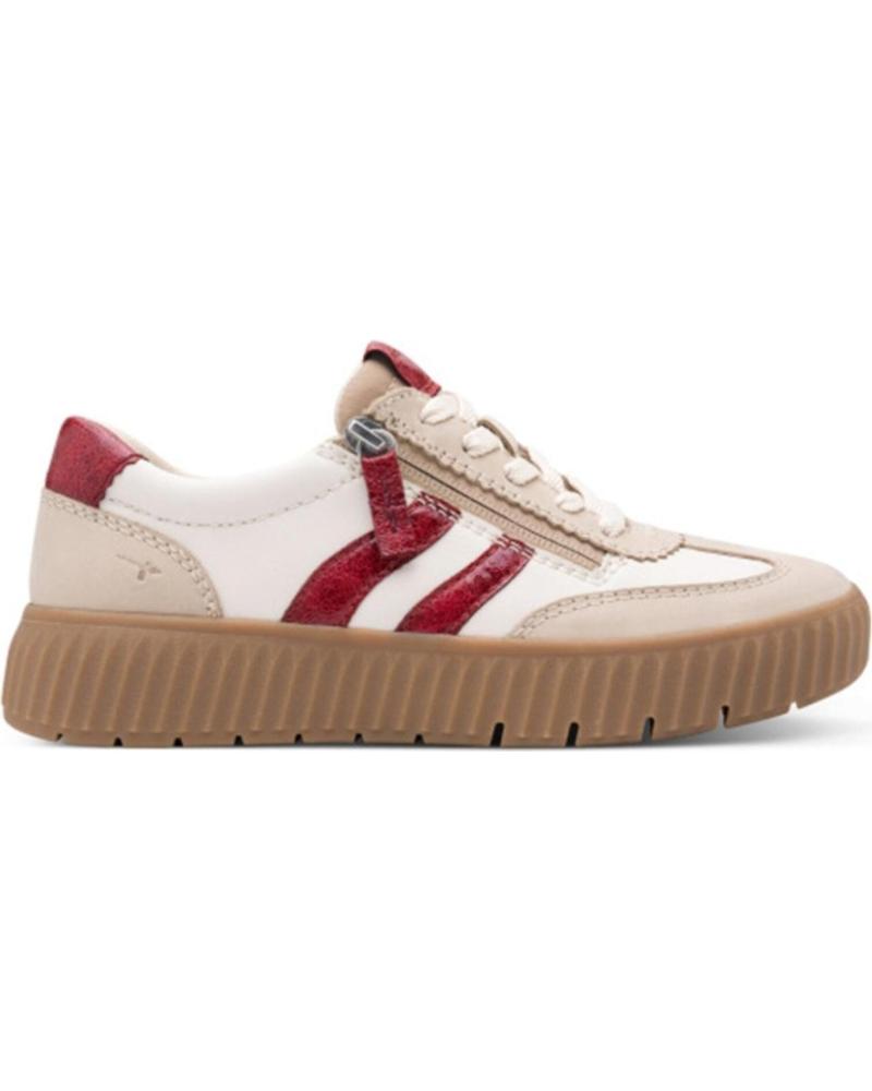 ZAPATILLAS TAMARIS 83729 DE PIEL BEIGE BEIG