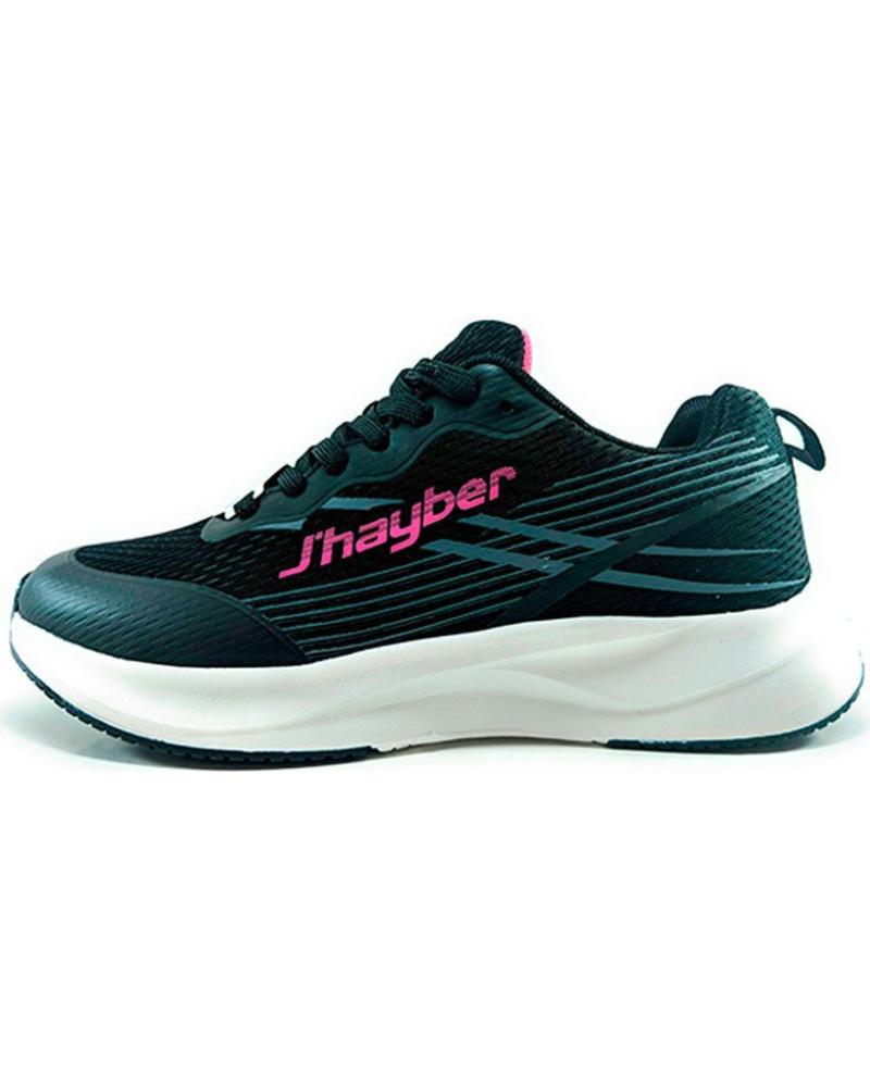 JHAYBER RELADA ZS450909 ZAPATILLAS DEPORTIVAS CASUAL NEGRO NEGRO
