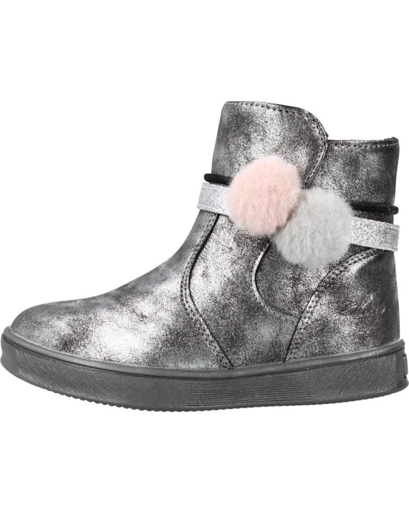 BOTAS CHICCO FELICITA PARA NIÑA COLOR GRIS METÁLICO 080