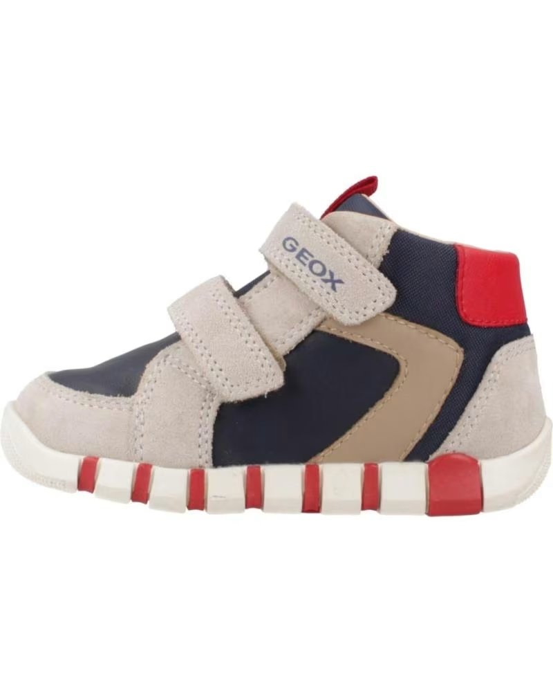 Geox B Iupidoo B4655B 022BC C0819 Zapatillas Infantiles con Tiras Adherentes