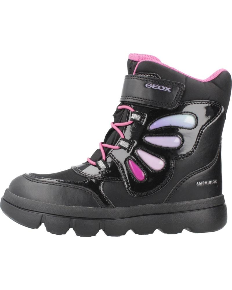 BOTAS GEOX MODELO J WILLABOOM GIRL B A NEGRAS C9240 C9240