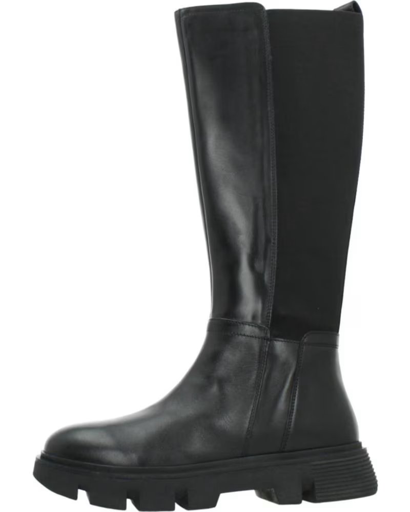 Botas Altas Geox D Vilde Mujer Negro C9999