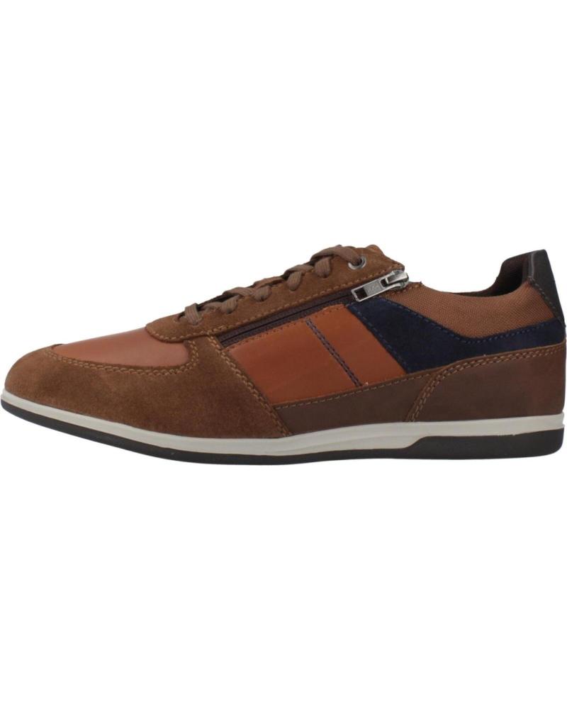 ZAPATILLAS GEOX U RENAN MARRONES C6GF4 PARA HOMBRE C6GF4