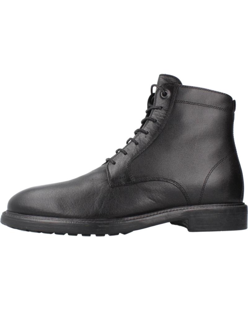BOTINES GEOX U TIBERIO HOMBRE CUERO NEGRO C9999 C9999