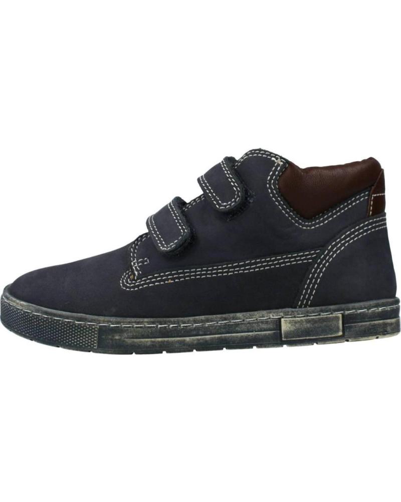 BOTINES CASUALES NIÑO CHICCO MODELO 1062592 AZUL OSCURO CON VELCRO 800