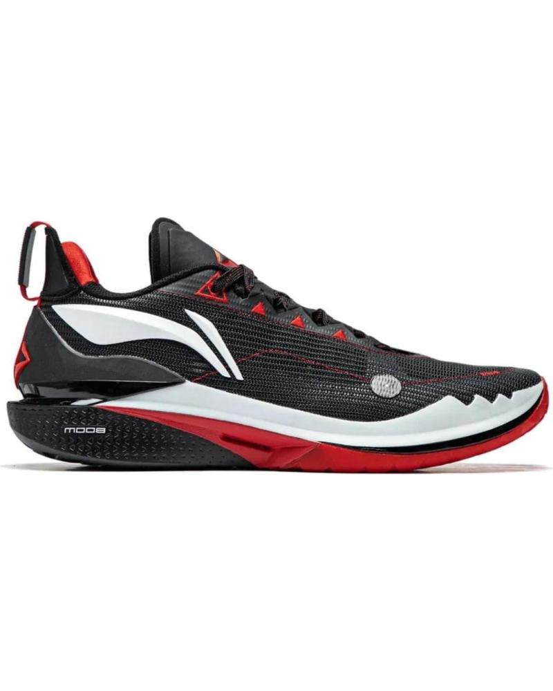 ZAPATILLAS LI-NING JIMMY BUTLER 2 BRED NEGRAS Y ROJAS NEW