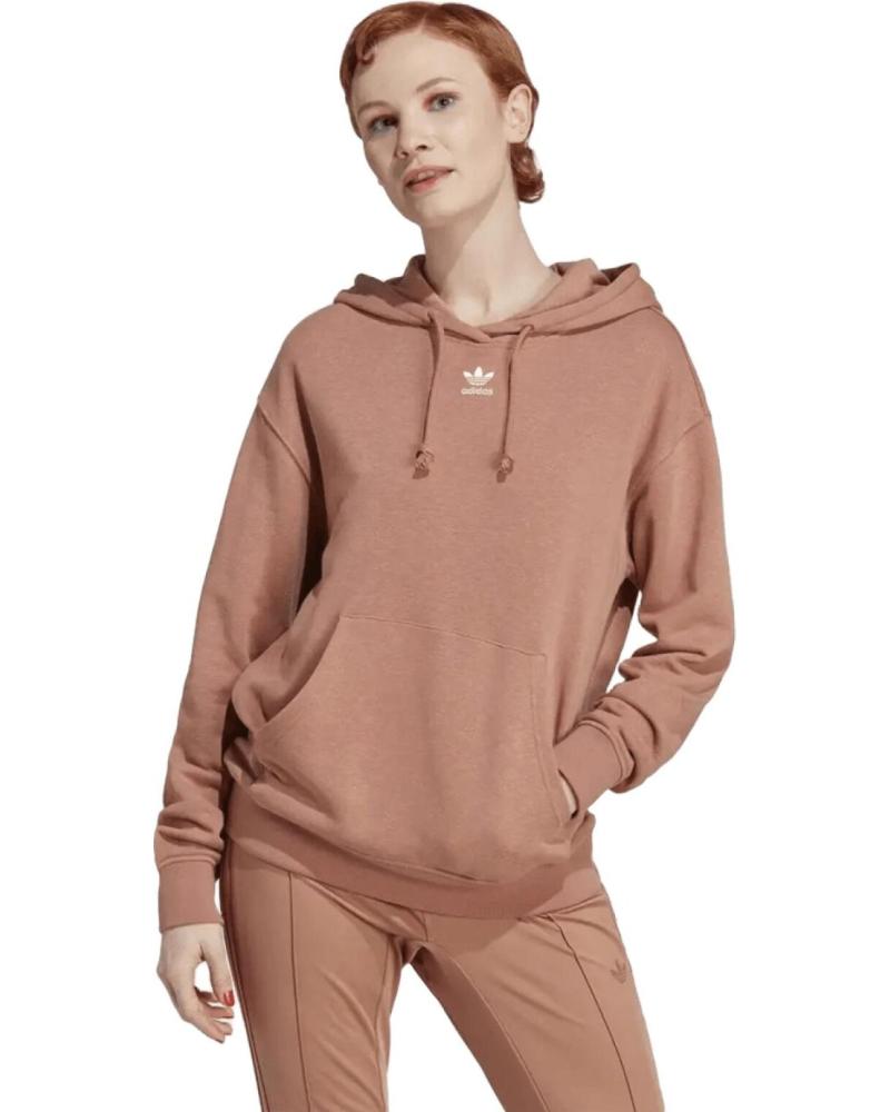 SUDADERA CON CAPUCHA ADIDAS ORIGINALS ESSENTIALS NARANJA ÓXIDO NARANJA