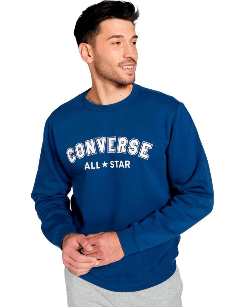 SUDADERA CONVERSE ALL STAR AZUL AZUL