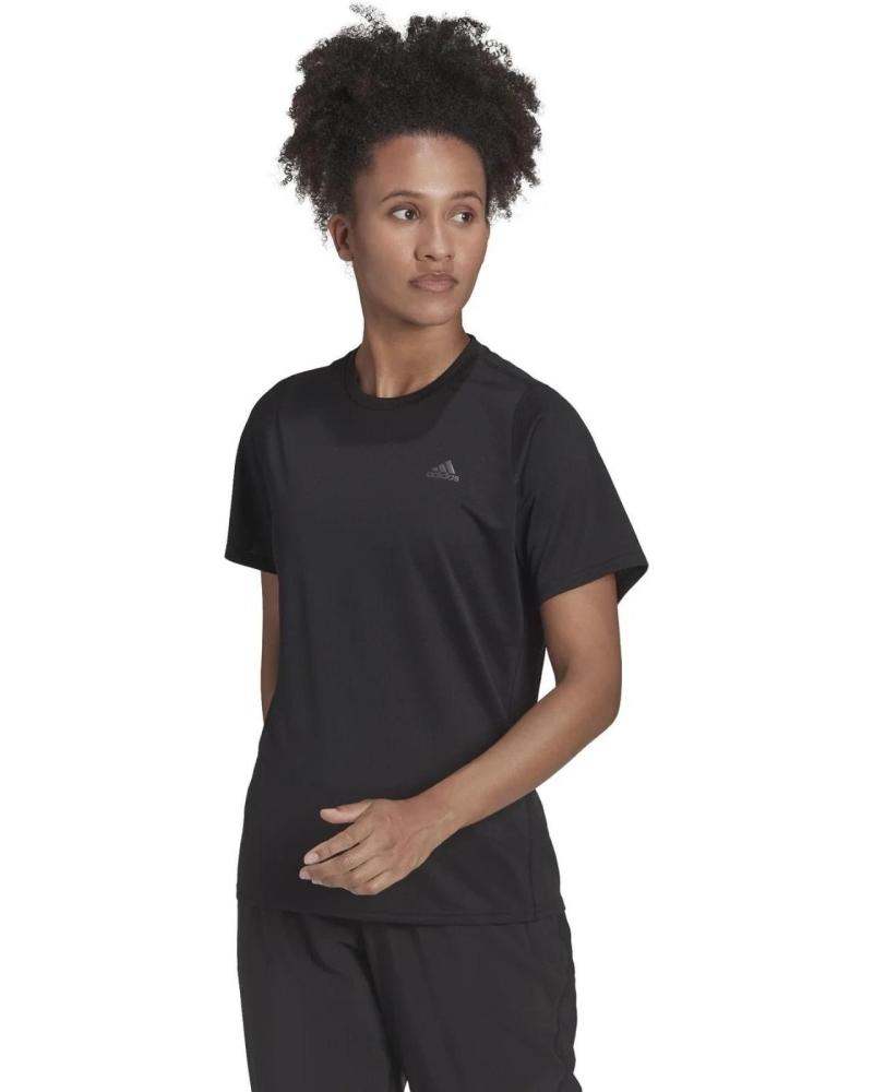 CAMISETA ADIDAS ICONS NEGRA PARA MUJER NEGRO