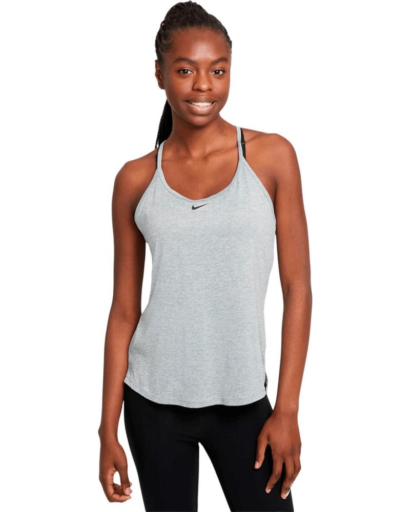 CAMISETA DEPORTIVA NIKE DRI-FIT GRIS GRIS