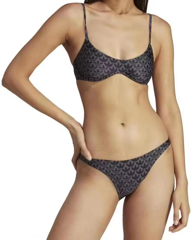 ADIDAS BIKINI MONOGRAMA GRIS GRIS
