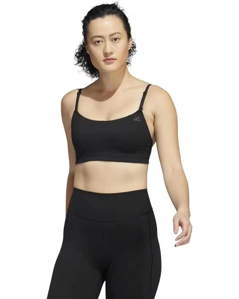 ADIDAS SUJETADOR DEPORTIVO NEGRO