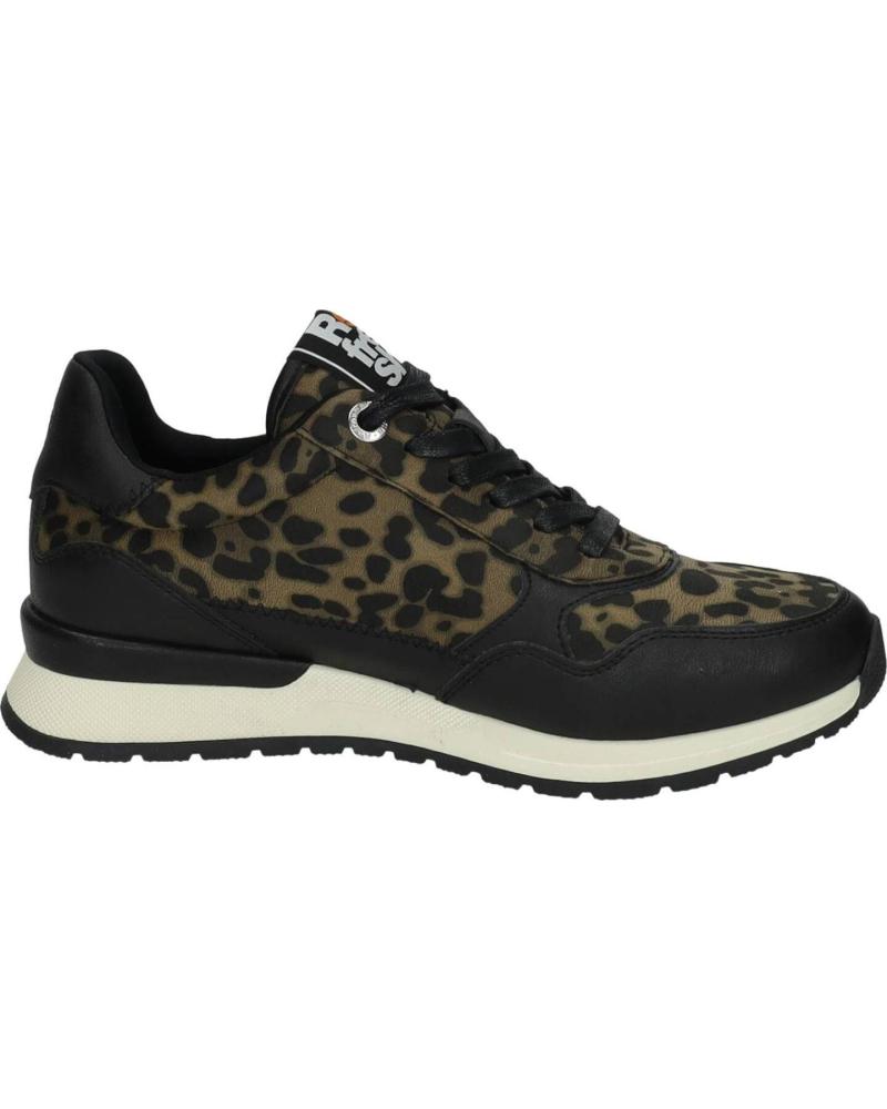 ZAPATILLAS REFRESH 172958 NEGRAS CON ESTAMPADO ANIMAL NEGRO