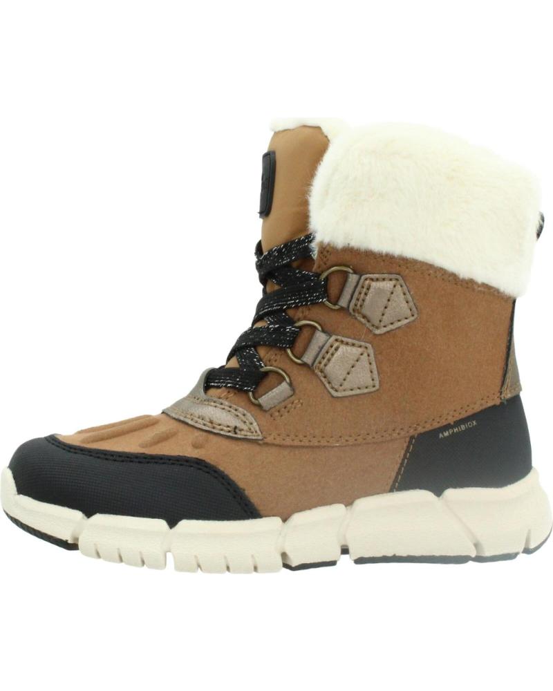BOTAS GEOX FLEXYPER J AB PARA NIÑA - MARRÓN C6175 C6175